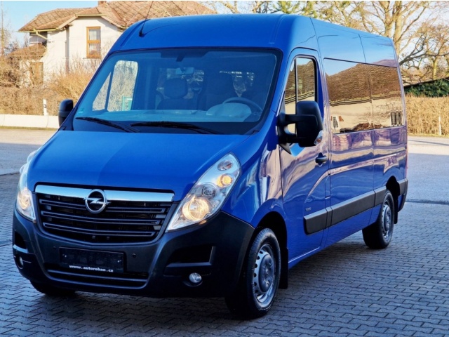 Opel Movano 2.3CDTi 107KW 9.MÍST KLIMA 1MA